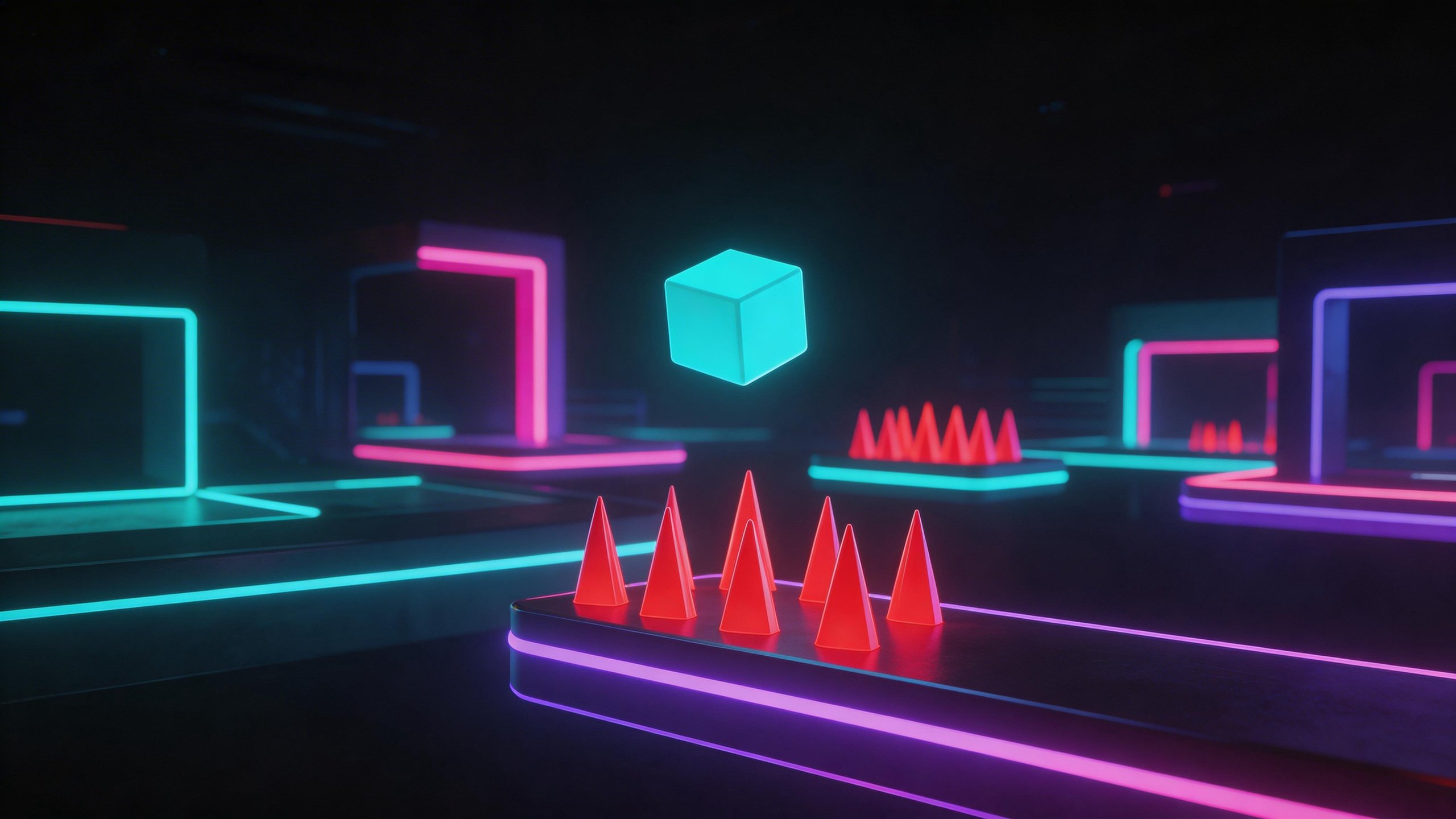 Geometry Lite gameplay